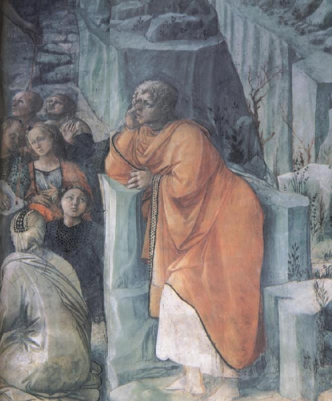 Fra Filippo Lippi Details of The Mission of St John the Bapitst Germany oil painting art